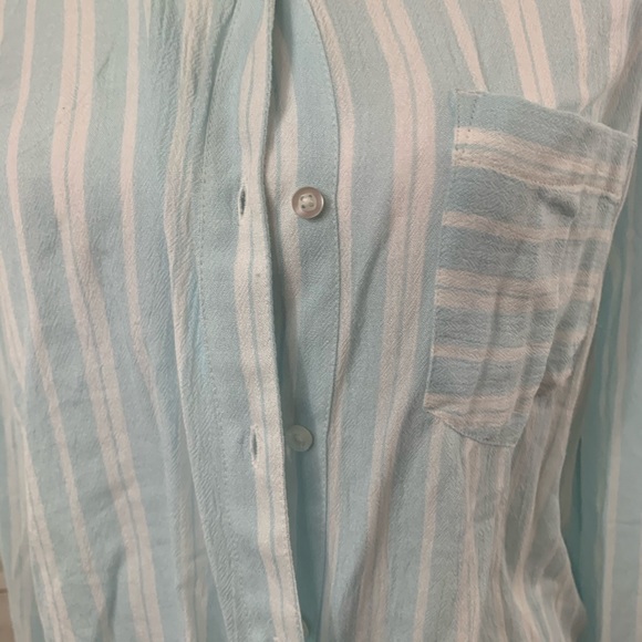 Abound Light Blue white Button Down Shirt - Picture 6 of 11